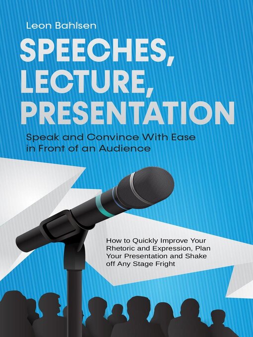 Title details for Speeches, Lecture, Presentation by Leon Bahlsen - Available